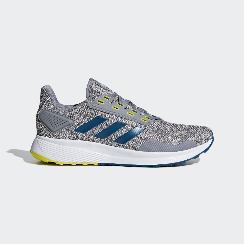 Adidas Men's Duramo 9 Running Shoes Grey/Turquoise/White Ireland BB6920